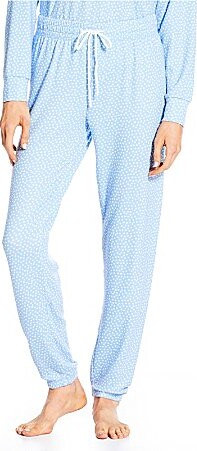PJ Salvage Peachy Knit Dotted Coordinating Sleep Jogger
