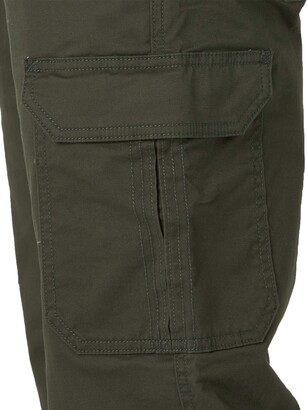 Lee Men's Performance Series Extreme Comfort Twill Straight Fit Cargo Pant (Frontier Olive) Men's Clothing