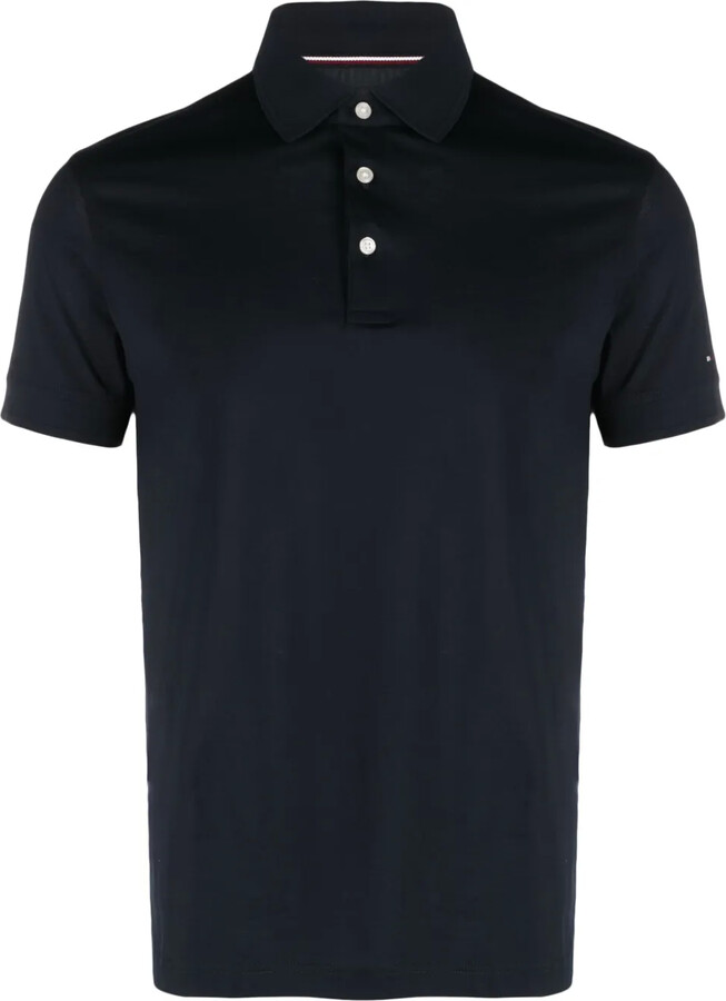 Tommy Hilfiger Logo-Embroidered Cotton Polo Shirt