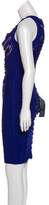 Thumbnail for your product : Herve Leger Amee Cutout Dress w/ Tags Blue Amee Cutout Dress w/ Tags