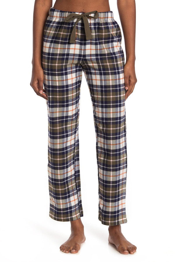 mens red and green plaid pajama pants