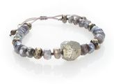 Thumbnail for your product : Chan Luu Mystic Lab & Pyrite Pull-Tie Bracelet
