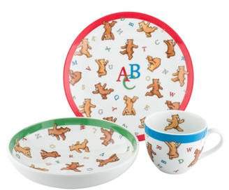 Tiffany & Co. 3-Piece Alphabet Bears Baby Set