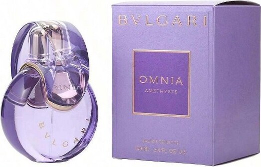 Bvlgari BvlgariOmniaAmethysteByBvlgariWomenGrapefruitGreenSapBulgarianRoseIrisSolarWoodsEdtSpray3.4Oz