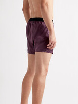 Thumbnail for your product : Tom Ford Velvet-Trimmed Stretch-Silk Satin Boxer Shorts