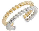 Thumbnail for your product : Punch Two-Tone Twisted Bracelet