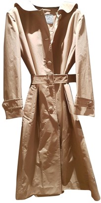 Prada Beige Cotton Trench Coat for Women