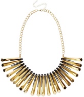 Thumbnail for your product : Liquorish Statement Spike Drop Necklace