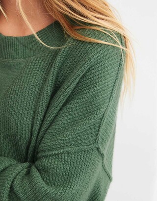 aerie CozyUp Ribbed Sweater - ShopStyle