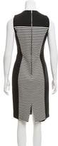 Thumbnail for your product : Michael Kors Striped Knee-Length Dress