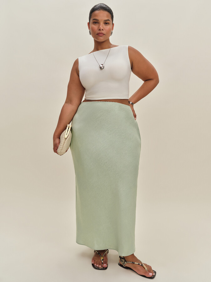 Layla Linen Skirt Es