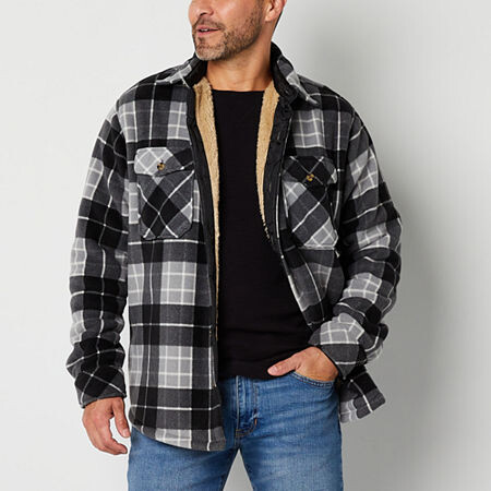 Victory Sherpa Lined Fleece Shirt Jacket