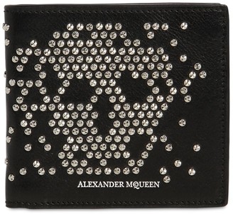 alexander mcqueen studded wallet