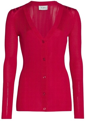 Women's Magenta Cardigan | Shop the world's largest collection of 