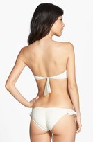 Thumbnail for your product : Eberjey 'El Mirage Mimi' Ruffle Trim Burnout Bandeau Bikini Top