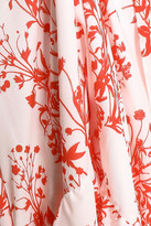 Thumbnail for your product : Borgo de Nor Floral-print Crepe De Chine Midi Dress