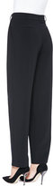 Thumbnail for your product : Rebecca Taylor James Inverted-Pleat Straight Pants