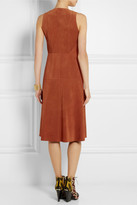 Thumbnail for your product : Proenza Schouler Suede wrap dress