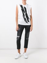 Thumbnail for your product : DSQUARED2 Cool Girl cropped microstudded jeans