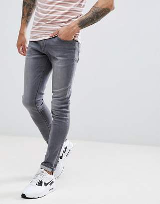 Ldn Dnm LDN DNM Spray On Jeans in Washed Grey