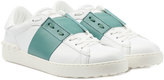 Thumbnail for your product : Valentino Open Leather Sneakers