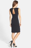 Thumbnail for your product : Laundry by Shelli Segal Embellished Crepe Sheath Dress