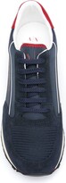Thumbnail for your product : Armani Exchange Logo-Print Low-Top Sneakers