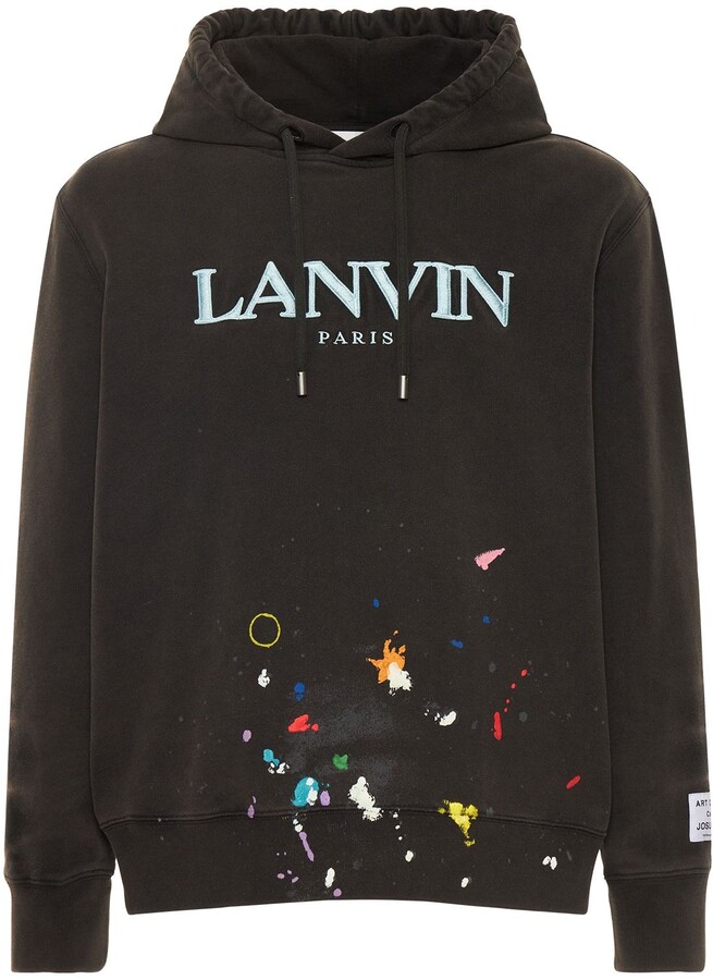 Gallery Dept X Lanvin Zip Hoodie Lanvin X Gallery Logo