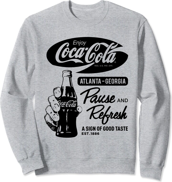 Coca Cola Retro Pause And Refresh Sweatshirt
