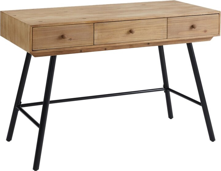 Linon Furniture Linon Cailan 3 Drawer Desk ShopStyle