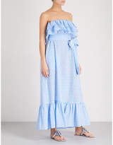 Thumbnail for your product : Lisa Marie Fernandez Sabine cotton-broderie anglaise maxi dress