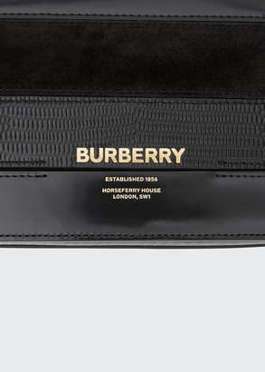 Burberry Small Grace Mixed Panel Crossbody Bag