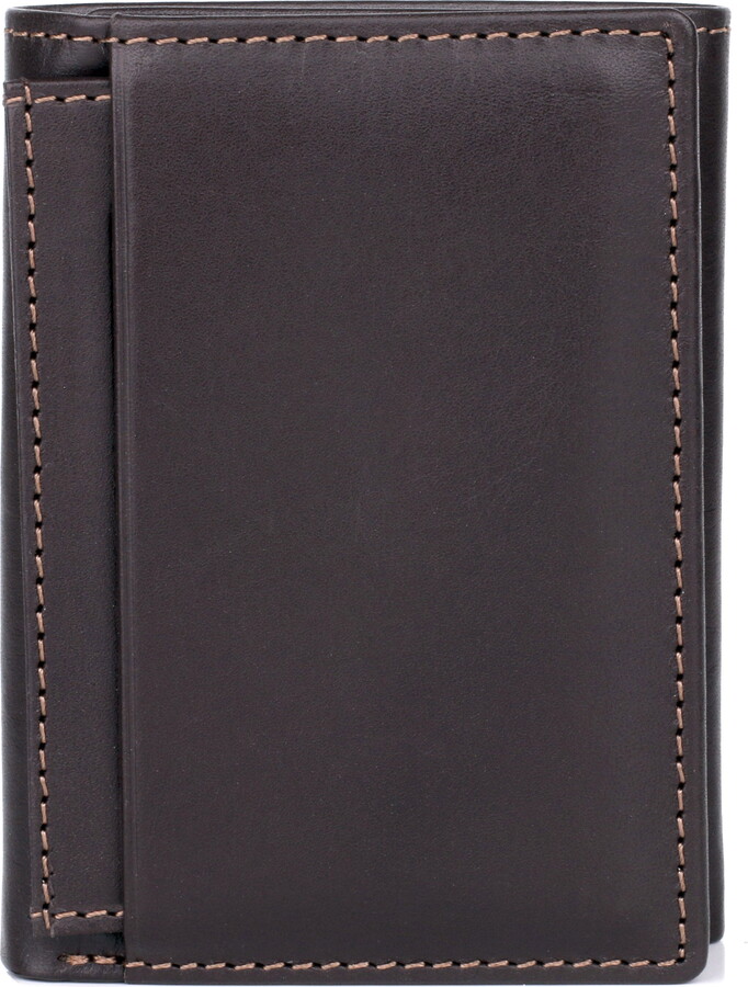 Dopp Men’s Regatta ID Three-Fold Leather, Brown