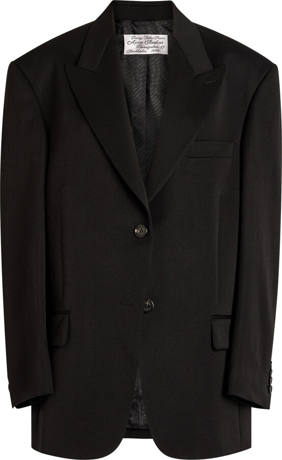 Acne Studios Wool Gabardine Blazer