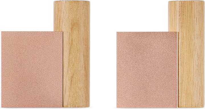 Muuto Rose Gold Attach Coat Hook Set