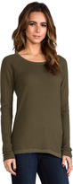 Thumbnail for your product : Chaser Vintage Thermal Open Back Pullover