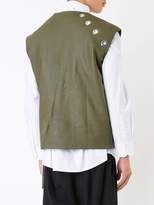 Thumbnail for your product : Craig Green leather stitch vest