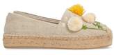 Thumbnail for your product : Tory Burch Lily Pompom Platform Espadrille