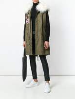 Thumbnail for your product : Mr & Mrs Italy sleeveless patch parka