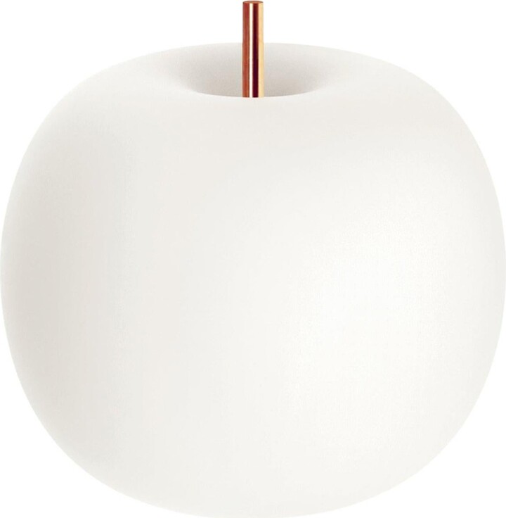 Alberto Saggia e Valerio Sommella Small 'kushi' Opaline Glass And Copper Table Lamp For Kdln