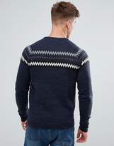 Thumbnail for your product : Solid Sweater With Zigzag Design
