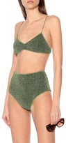 Thumbnail for your product : Oseree Lumiere high-rise bikini