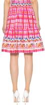 Thumbnail for your product : Peter Pilotto Printed cotton skirt
