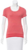 Thumbnail for your product : Derek Lam Silk Striped Top