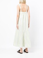 Thumbnail for your product : Lee Mathews striped Lou Lou linen dress