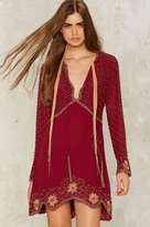 Thumbnail for your product : Nasty Gal Collection Beading is Fundamental Mini Dress