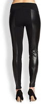 Thumbnail for your product : DKNY Contrast Ponte Leggings