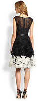 Thumbnail for your product : Teri Jon Rosette-Skirted Dress