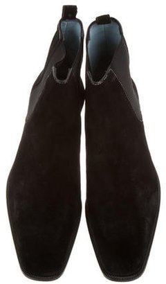 Lambertson Truex Sara Suede Ankle Boots w/ Tags