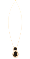 Thumbnail for your product : House Of Harlow Double Sunburst Pendant Necklace